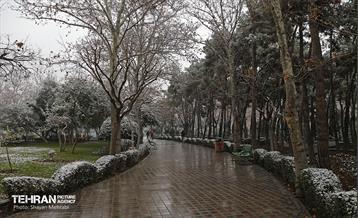بارش برف در تهران 2