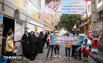 استقبال اهالی منطقه 17 از صادق بیگدلی قهرمان پاراالمپیک 2020 توکیو 11