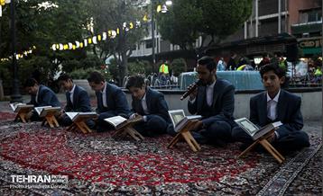 پویش ماه مهربانی و برپایی سفره کریمانه در منطقه 6