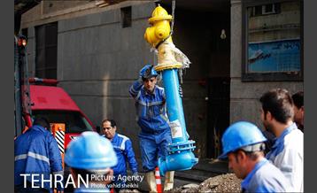 آتش سوزی در ساختمان برق حرارتی 2 23