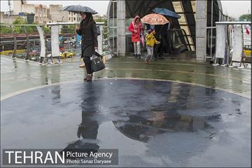 باران بهاری در تهران 29