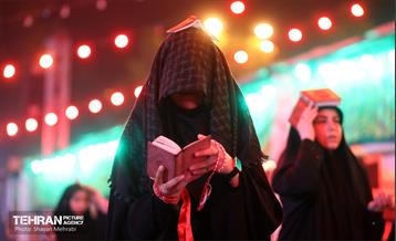 مراسم احیای شب‌ بیست‌ویکم ماه مبارک رمضان در بهشت زهرا(س) 9