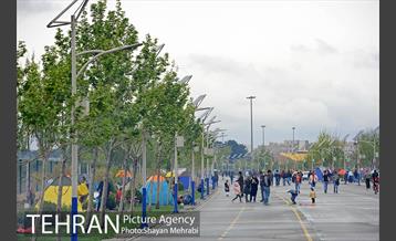 روز طبیعت بارانی در بوستان ولایت 18