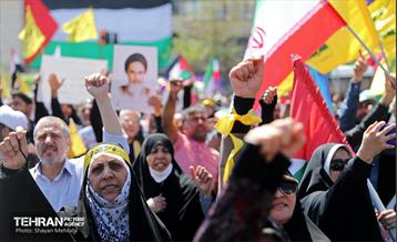 راهپیمایی روز قدس در پایتخت - 3 29