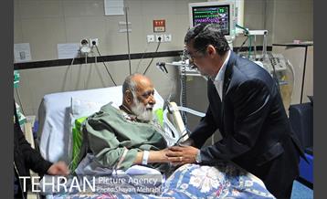 عیادت حسینی مکارم، سرپرست شهرداری تهران از حجت الاسلام سید مهدی طباطبایی 1