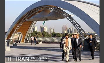 آیین بهره برداری همزمان 4 پروژه عمرانی پایتخت 23