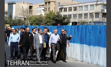 بازدید مهندس کاظمی از پروژه گیشا 17