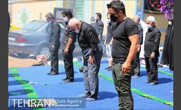 نماز ظهر عاشورا مسجد قائم(عج) منطقه هفت