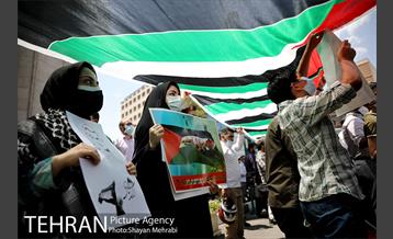 تجمع دانشجویی و مردمی در حمایت از مردم فلسطین 26