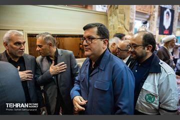 مراسم ختم مادر شهیدان مظفر