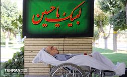 مراسم عزاداری حضرت اباعبدالله الحسین (ع) در آسایشگاه کهریزک 2
