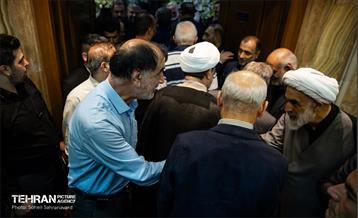 مراسم ختم مادر شهیدان مظفر