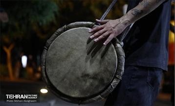 عزاداری شب هفتم محرم در خیمه هنر 20