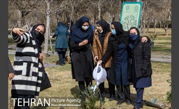 ۱۰۰ نهال به نام ۱۰۰ زن نامدار قرن 4