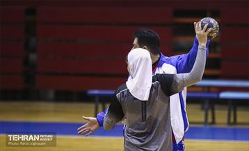 تمرین تیم ملی هندبال زنان ایران 2