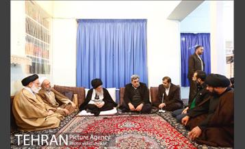 دیدار شهردار تهران با آیت الله العظمی علوی گرگانی  8