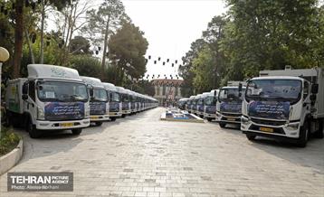 اعزام ماشین‌آلات خدمات شهری به رویداد اربعین 24