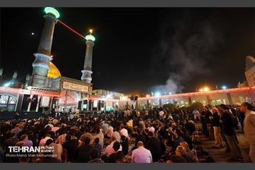 مراسم عزاداری مسلمیه در حرم حضرت عبدالعظیم (ع)