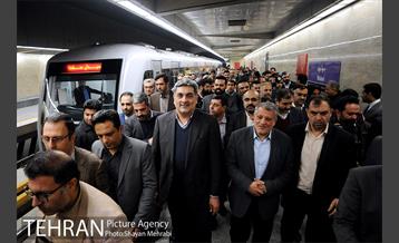 آیین افتتاح ایستگاه مولوی 13