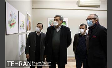 بازدید شهردار تهران از نمایشگاه«تهران از منظر هنرمندان» 19