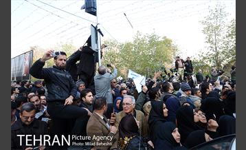 تشییع پیکر آیت الله هاشمی رفسنجانی رییس مجمع تشخیص مصلحت نظام -4 5