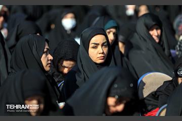عزاداری شهادت حضرت فاطمه(س) در منطقه 17 3