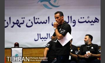 دیدار تیم های والیبال سایپا تهران و خاتم اردکان