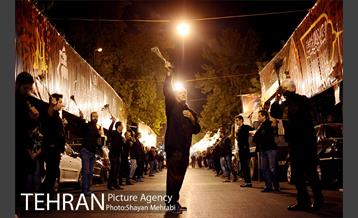 شور حسینی در خیابان گرگان 19