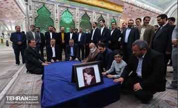 تجدید میثاق شهردار تهران با آرمان‌های بنیان‌گذار جمهوری اسلامی 9