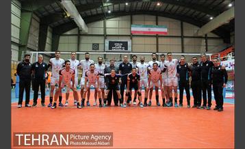 دیدار تیم های والیبال پیکان تهران و سایپا تهران