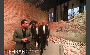 بازدید شهردار تهران از باغ موزه انقلاب و دفاع مقدس 6