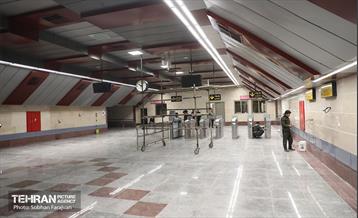 توسعه متروی تهران؛ ایستگاه شهدای کن 17