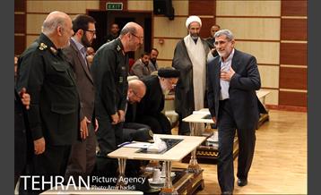 آیین تجلیل از خانواده های شهدای مدافع حرم 20