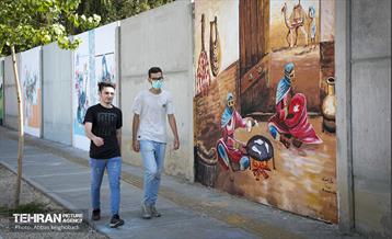 نگارخانه بزرگ شهری در خیابان دکتر بدرالزمان قریب 30