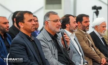 آیین آغاز به ساخت ۱۴ میدان، بازار و بازارچه میوه و تره بار