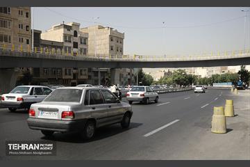 اینجا کارگاهه؛ پل تقاطع غیر همسطح در بزرگراه شهید باقری 8