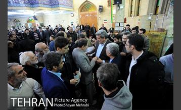 حضور شهردار تهران در مسجد ابوذر  35