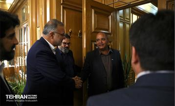 دیدار فرماندار هاوانا (کوبا) با شهردار تهران