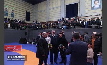 مسابقات بزرگ کشتی کارکنان شهرداری تهران  2