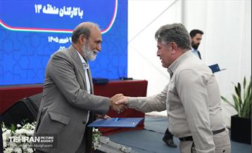نشست معاون امور مناطق با کارکنان منطقه 13 شهرداری تهران 16