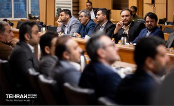 آئین رونمابى از سامانه نوین جامع املاک ومستغلات شهردارى تهران 15