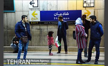 خدمت رسانی مترو در آئین تشییع سردار قاسم سلیمانی 13