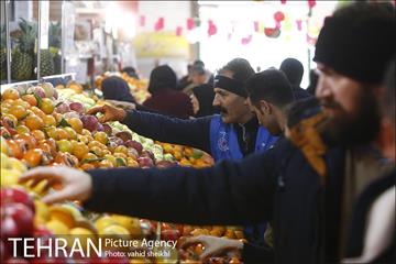 بازار میوه و تره بار جلال آل احمد در آستانه شب یلدا 5