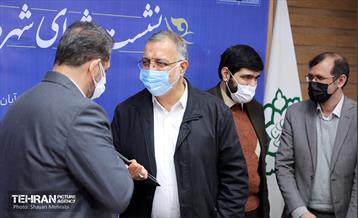 نشست شورای شهرداران مناطق ۲۲ گانه تهران 48