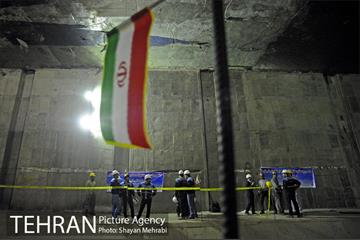 مراسم ورود ماشین حفاری(TBM) به ایستگاه مترو امیرکبیر در خط 6 متروی تهران 29