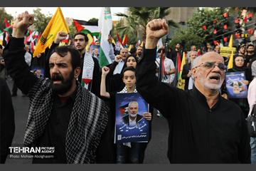 اجتماع مردم تهران در محکومیت جنایت رژیم صهیونیستی 26