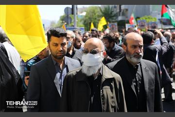 راهپیمایی وز قدس در پایتخت 28