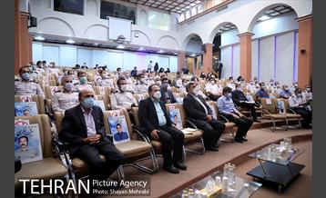 آیین تقدیر از آتش نشانان حریق پالایشگاه تهران 7