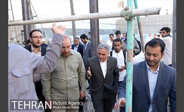 بازدید شهردار تهران از روند بازسازی و مرمت خانه باغ اتحادیه 4