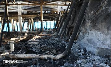 خسارات وارده به اتوبوس‌های شهر تهران 49